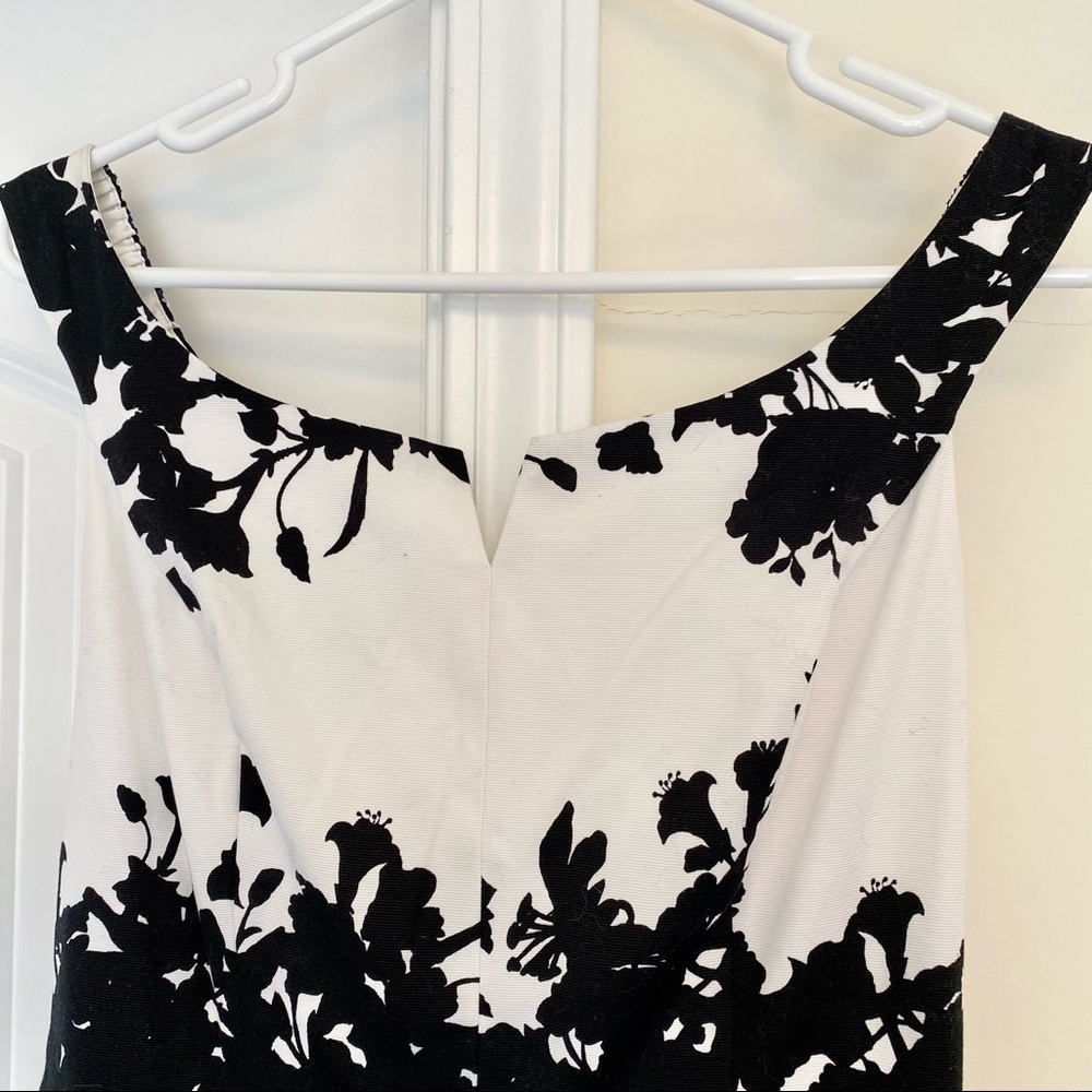 WHBM Floral Fit and Flare Dress - Picture 5 of 6